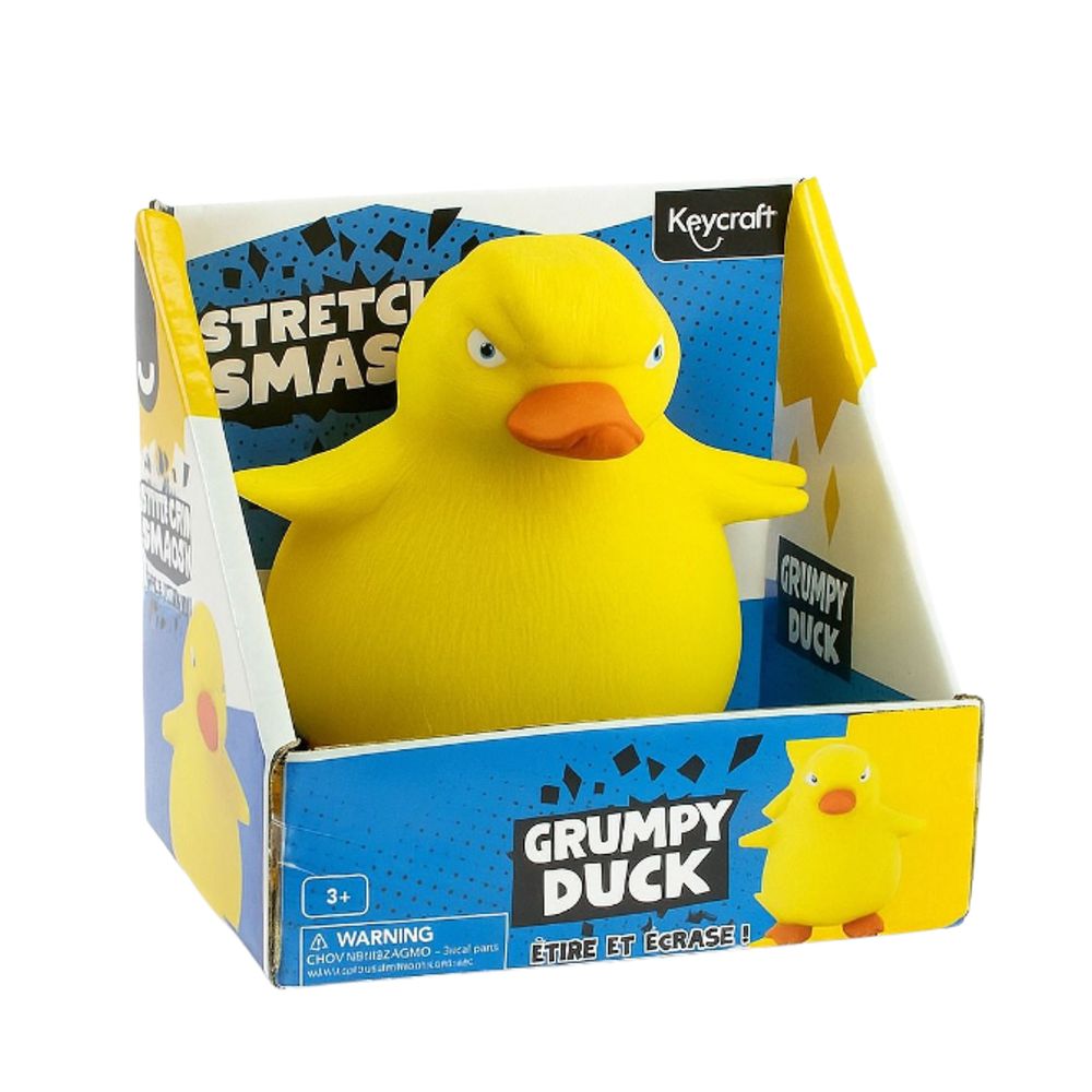 Tomfoolery Toys | Stretch 'N Smash Grumpy Duck