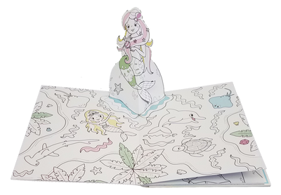 Mermaids Color & Pop-Up Preview #2