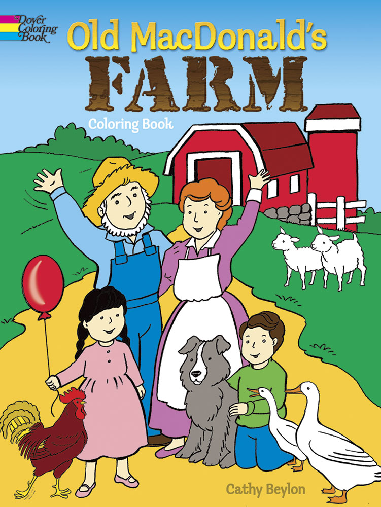 Old MacDonald's Farm Coloring Book Cover