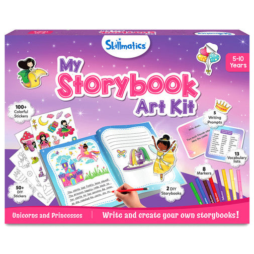 My Storybook Art Kit: Unicorns & Princesses Cover