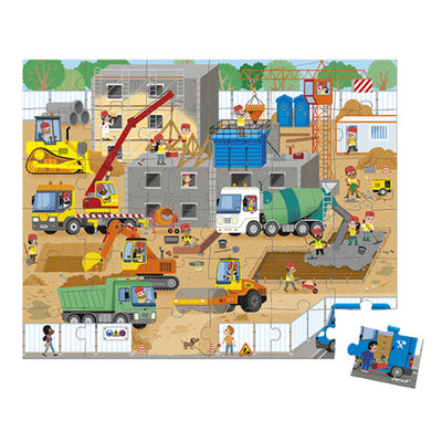Construction Site Puzzle Preview #2