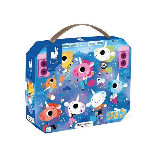 Unicorns Rock Concert Puzzle Cover