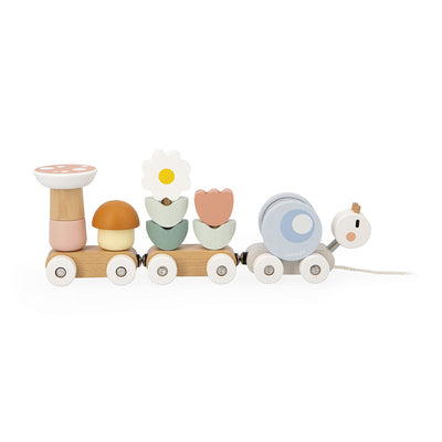 Snail Pull-Along Stacker Train Preview #2