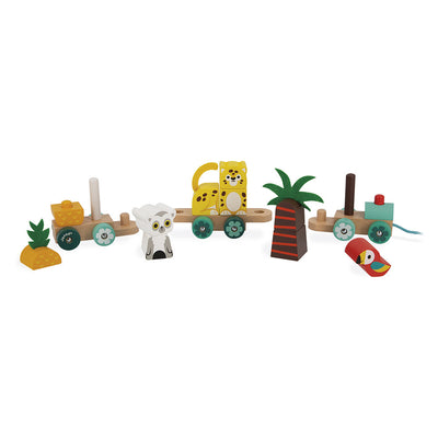 Pull-Along Tropical Train Preview #2