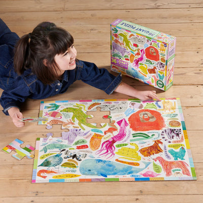 Animal Voices 36pc Giant Puzzle Preview #2