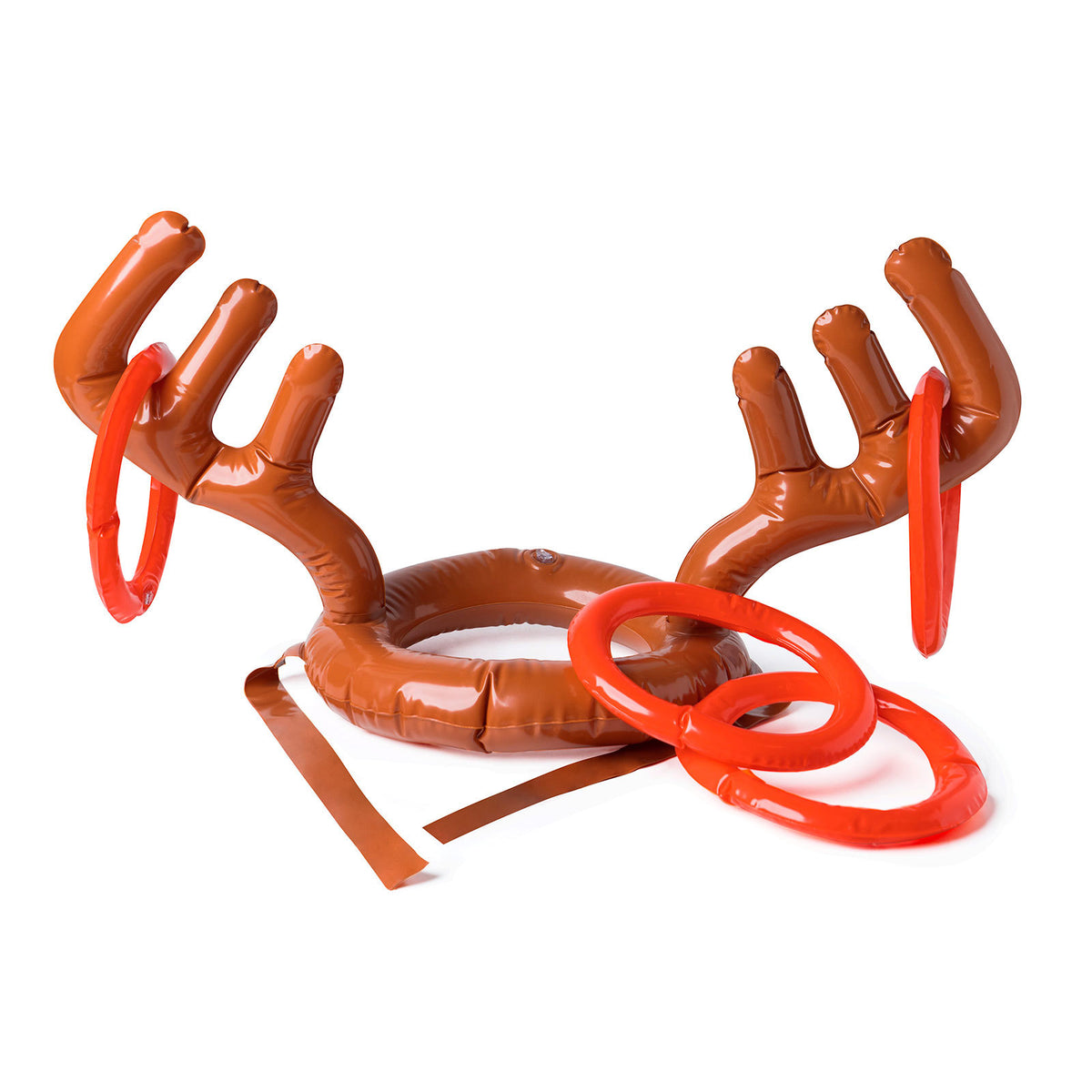 Anter Antics™️ Inflatable Reindeer Ring Toss Cover