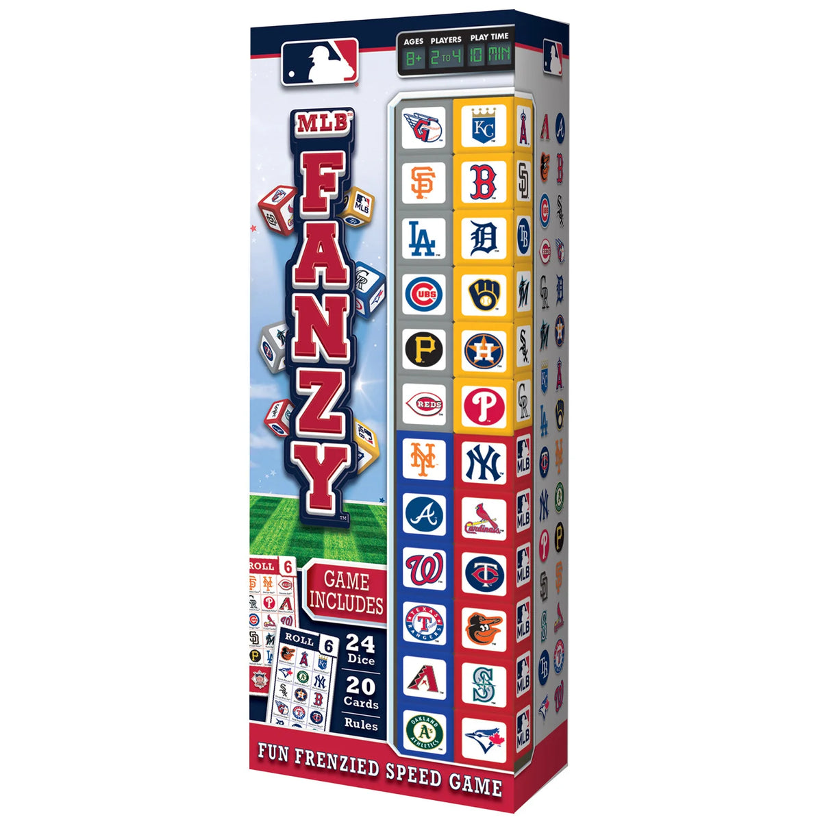 MLB Fanzy Dice Game Cover