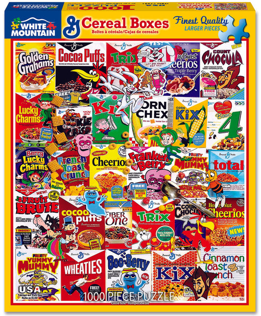 Tomfoolery Toys | Cereal Boxes Puzzle