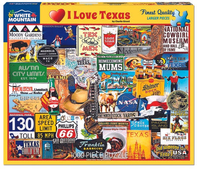 I Love Texas Puzzle Preview #1