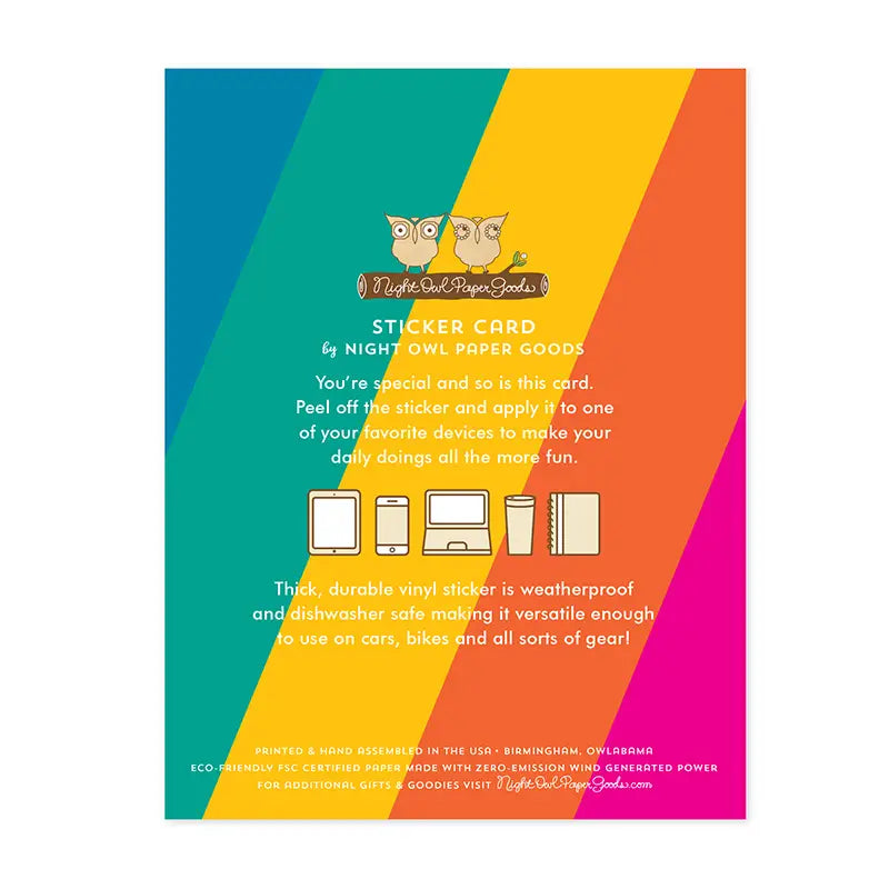 Sunny Rainbow Birthday Card Preview #2