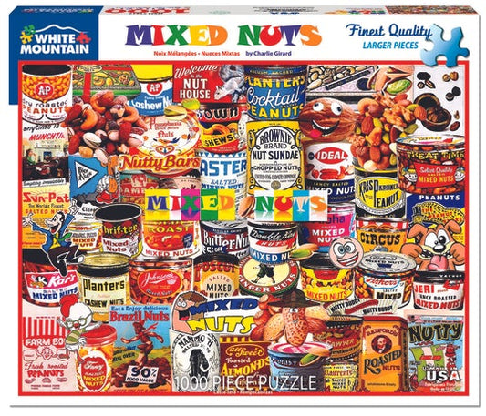 Tomfoolery Toys | Mixed Nuts - 1000pc puzzle