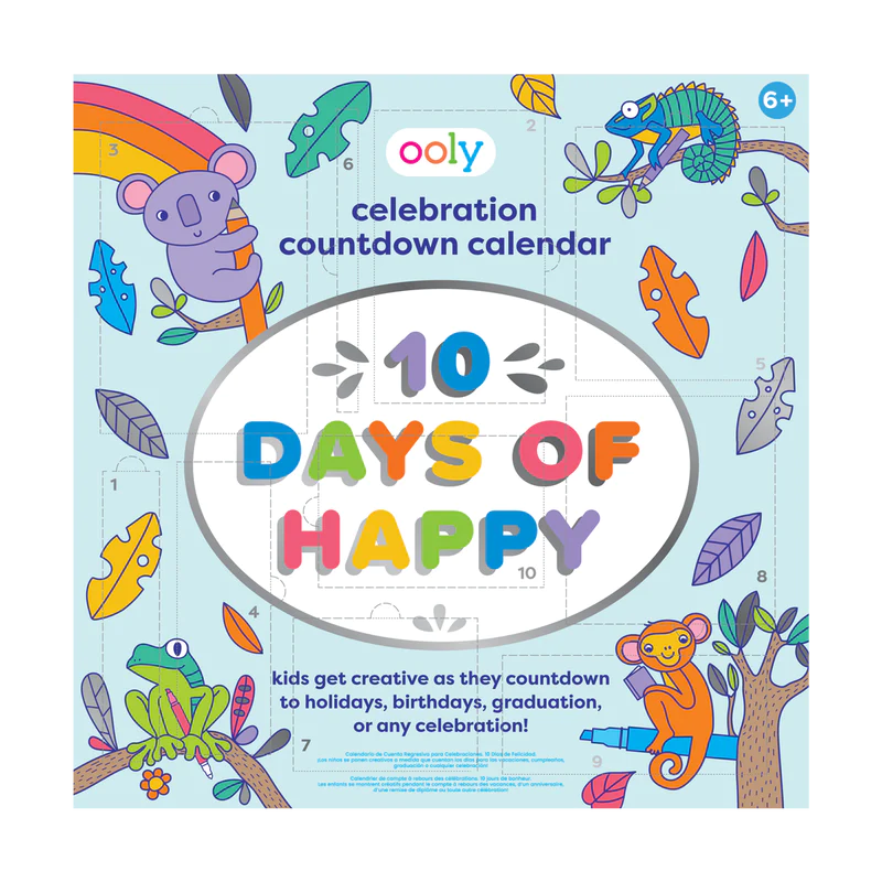 Ten Days of Happy: Countdown Calendar Cover