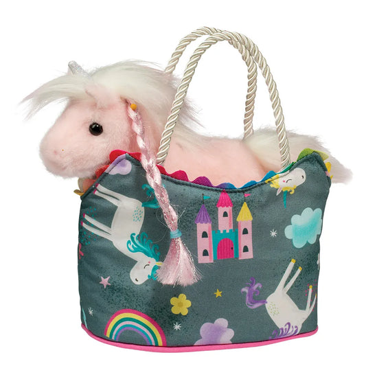 Tomfoolery Toys | Fun Castle Sassy Sak w/ Pink Unicorn