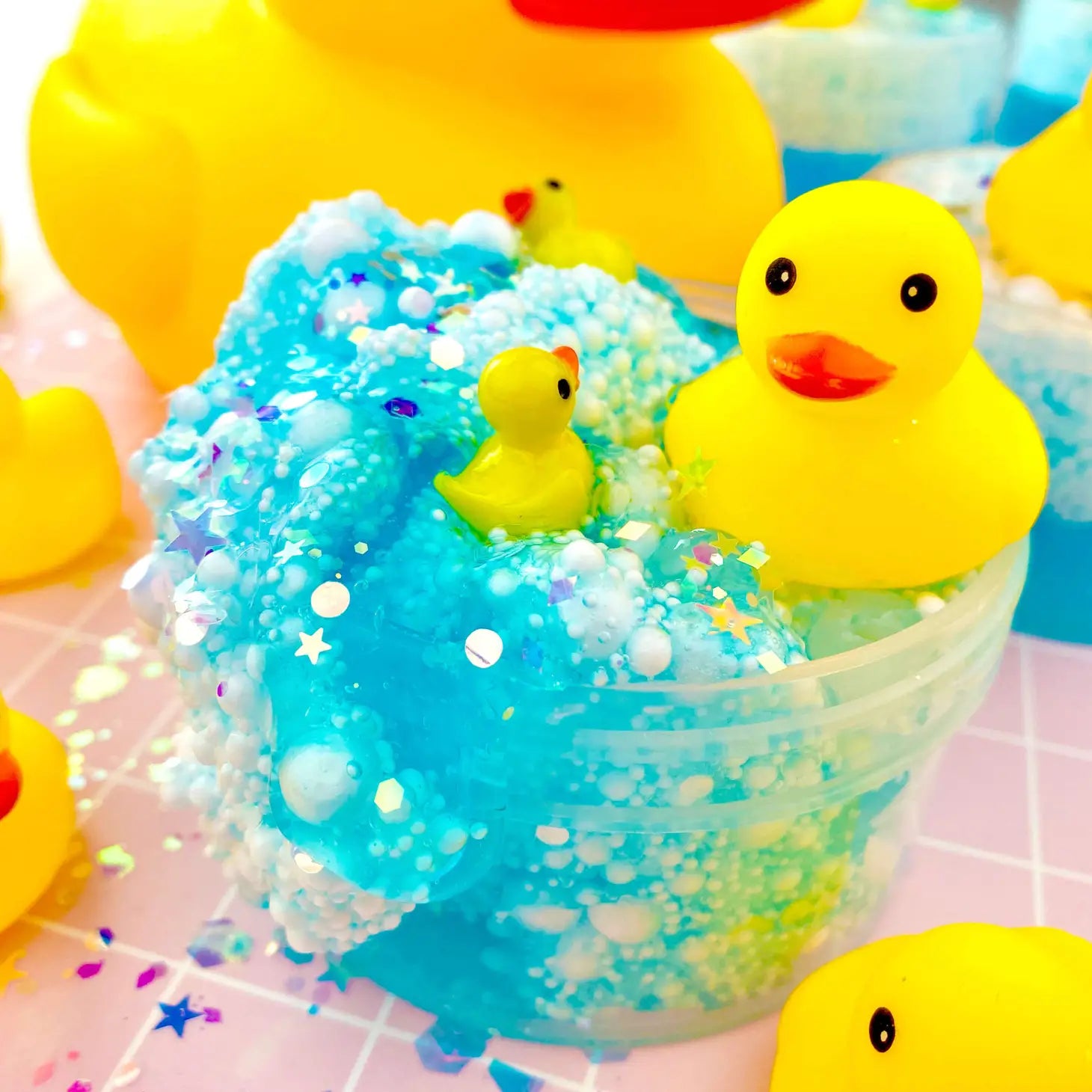 Tomfoolery Toys | Squeaky Clean Bubble Bath Floam Slime