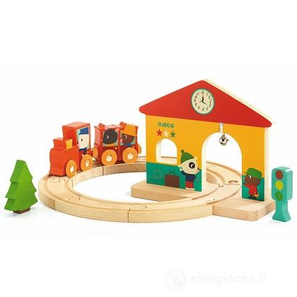 Wooden Mini Train Set Preview #2