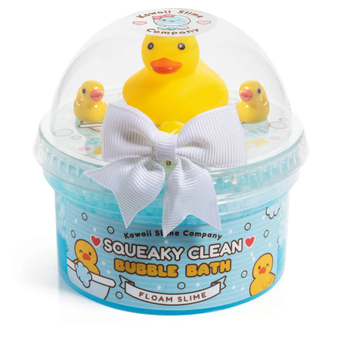 Squeaky Clean Bubble Bath Floam Slime Cover