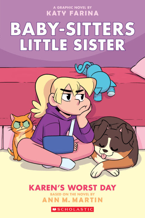 Baby Sitters Little Sister Graphix #3 Karen’s Worst Day Cover