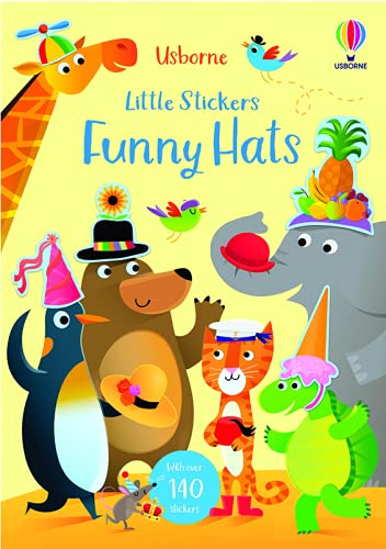 Tomfoolery Toys | Little Stickers: Funny Hats