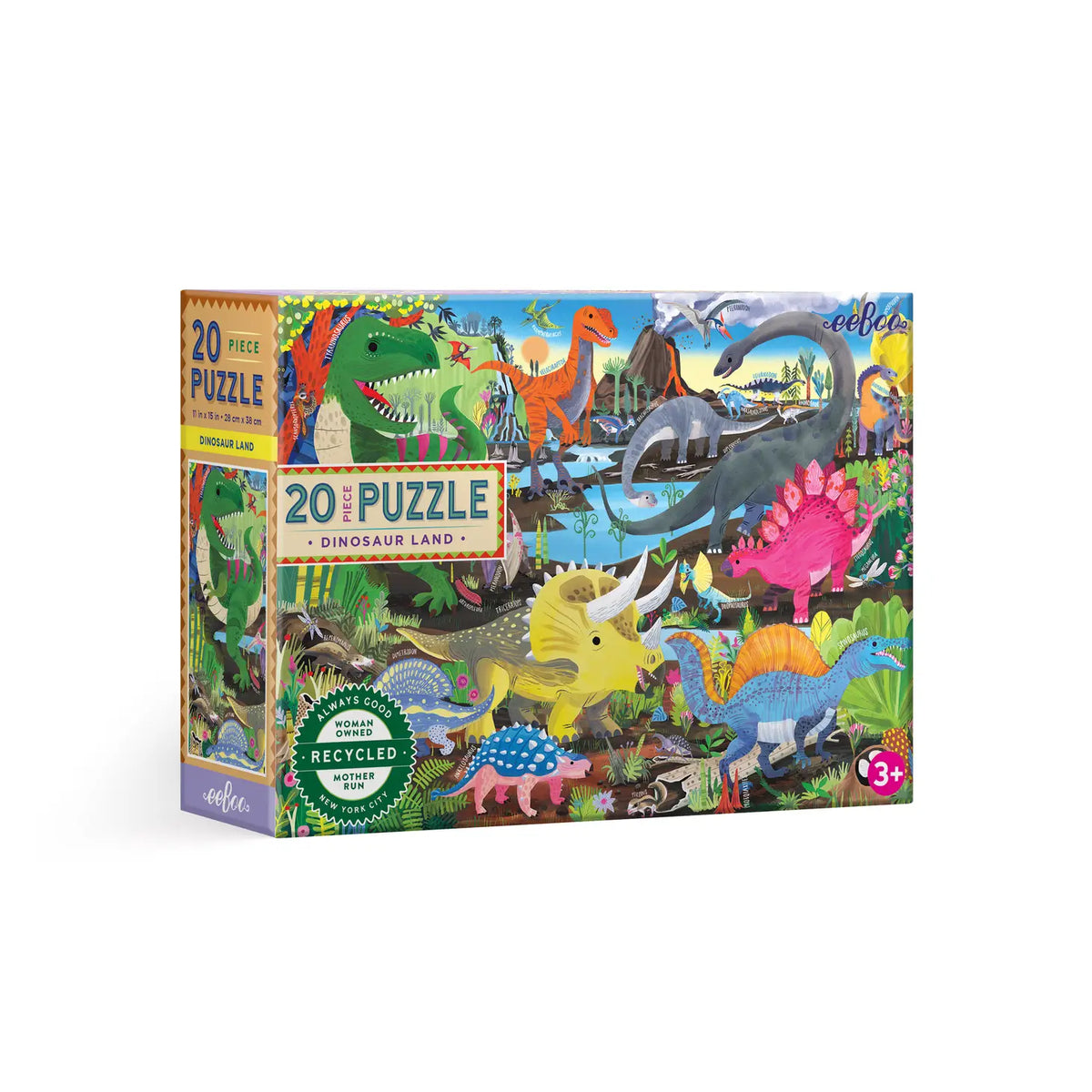 Dinosaur Land 20pc Puzzle Cover