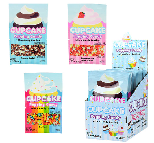 Tomfoolery Toys | Cupcake Popping Candy