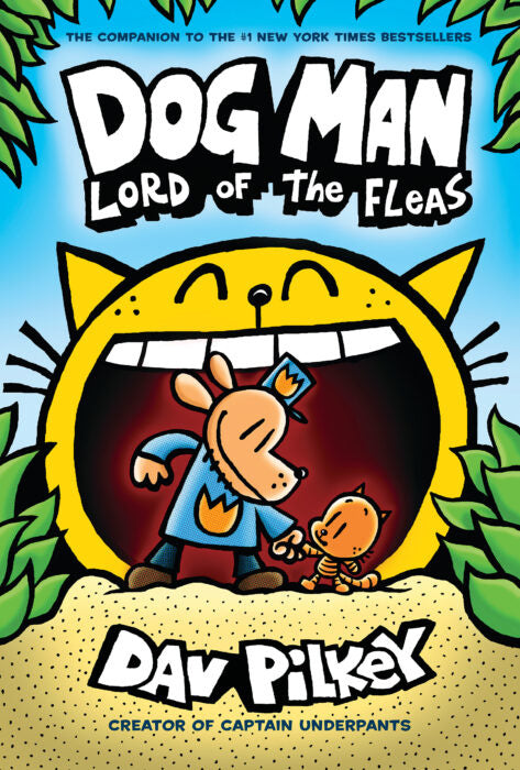 Dog Man #5: Lord of The Fleas Cover