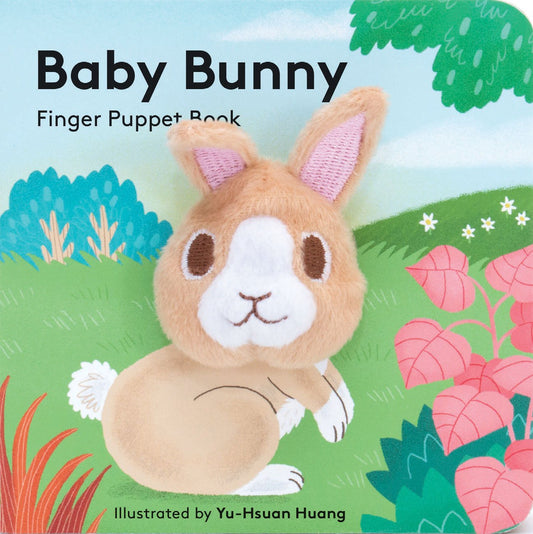Tomfoolery Toys | Baby Bunny: Finger Puppet Book