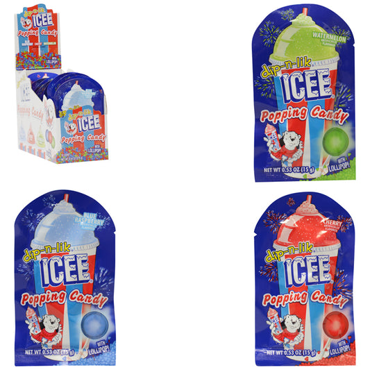 Tomfoolery Toys | Icee Dip n Lik Popping Candy