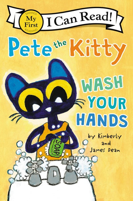 Pete the Kitty: Wash Your Hands Cover