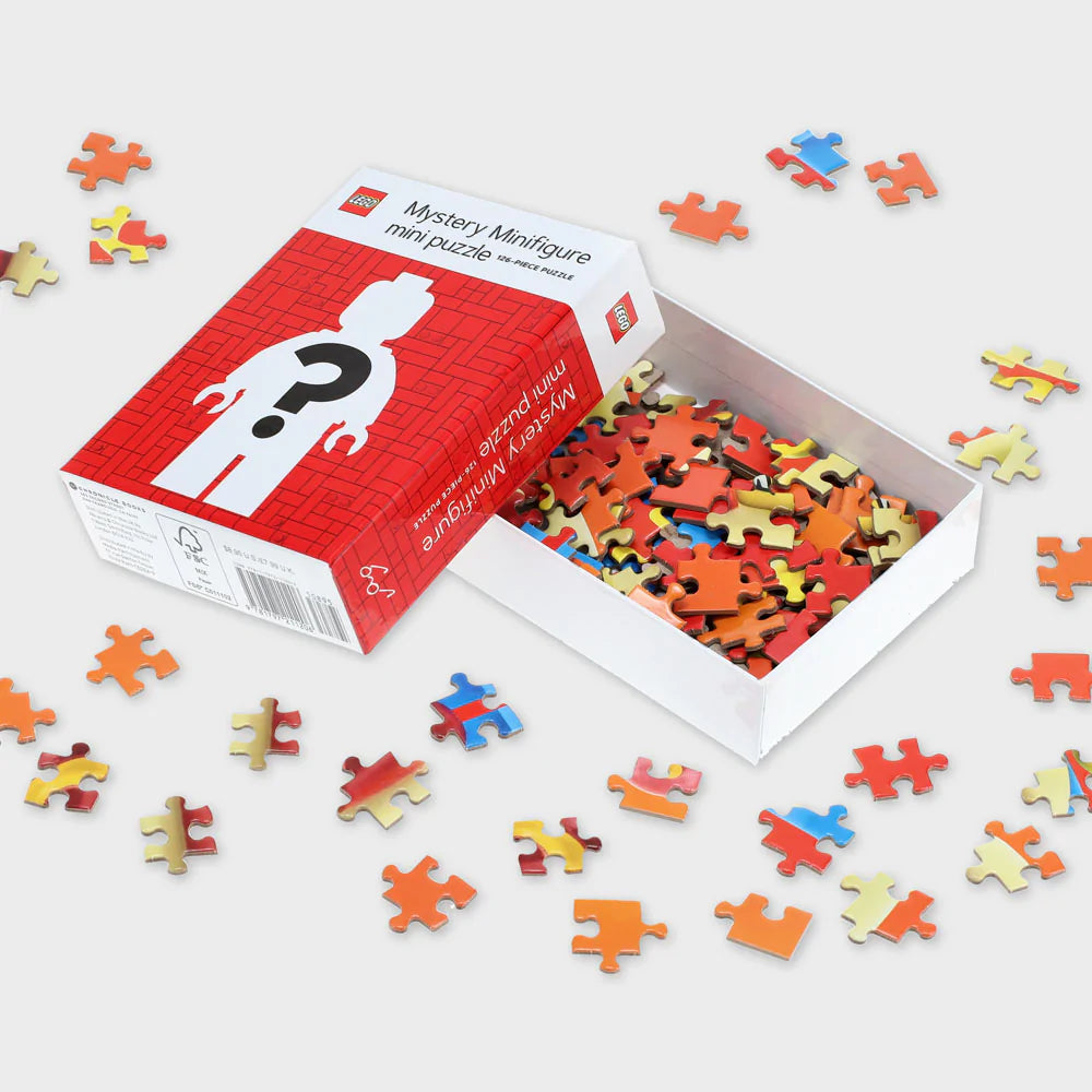 LEGO Mystery Minifigure Puzzle Red Edition Cover