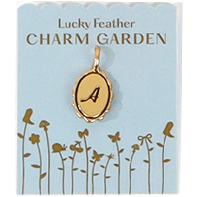Scalloped Initial Charm Preview #1