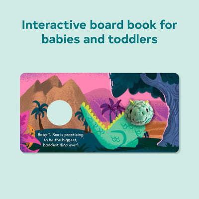 Baby T. Rex: Finger Puppet Book Preview #2