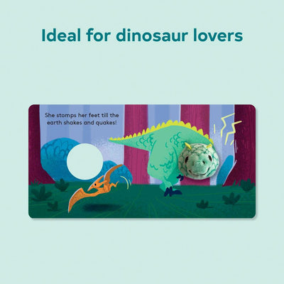 Baby T. Rex: Finger Puppet Book Preview #4