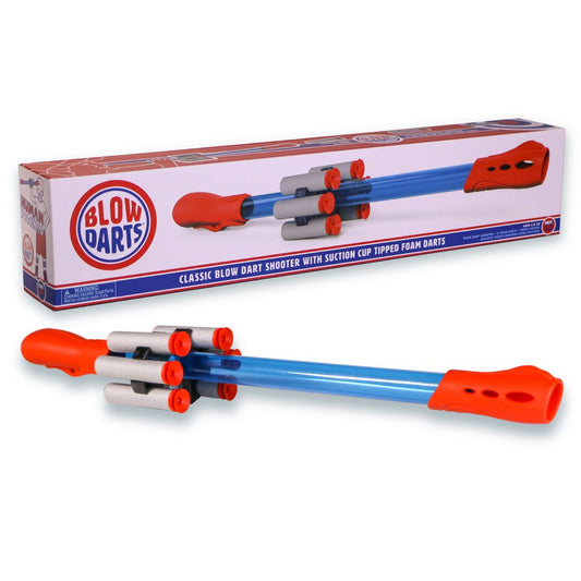 Tomfoolery Toys | Blow Darts Target Set