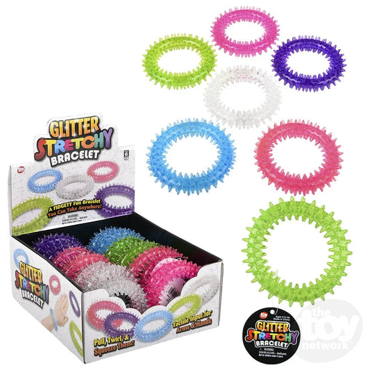 Tomfoolery Toys | Glitter Spiky Bracelet