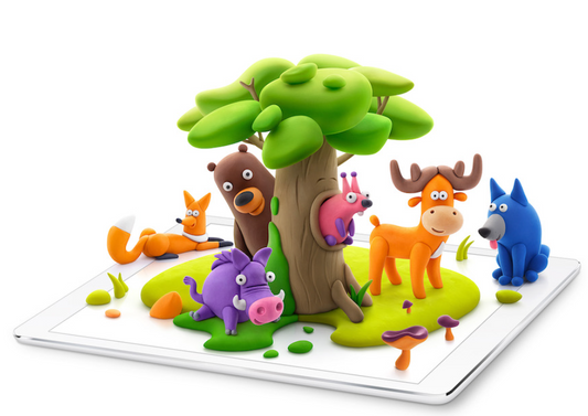 Tomfoolery Toys | Hey Clay Forest Animals Set