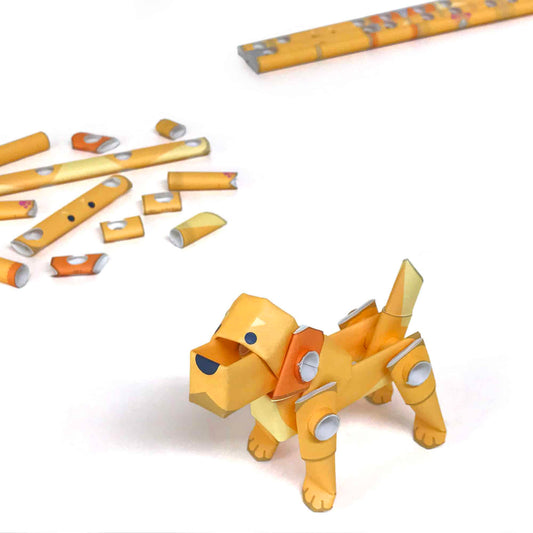 Tomfoolery Toys | PIPEROID Animal Paper Craft Kits