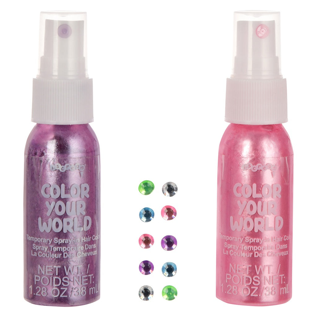 Sparkle Hair Color & Rhinestone Cover