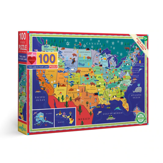Tomfoolery Toys | This Land is Your Land Puzzle