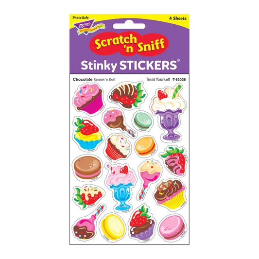 Tomfoolery Toys | Treat Yourself Scratch 'n Sniff Stinky Stickers