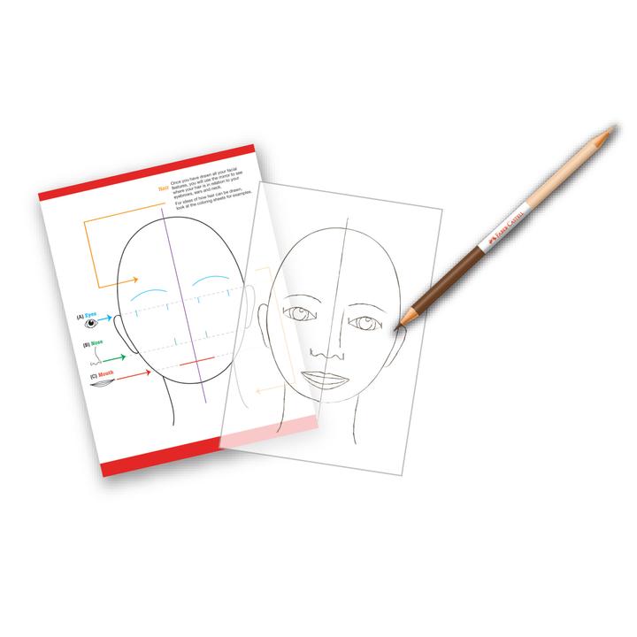 World Colors: How to Draw Faces Cover