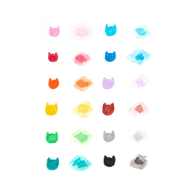 Cat Parade Watercolor Gel Crayons Preview #5