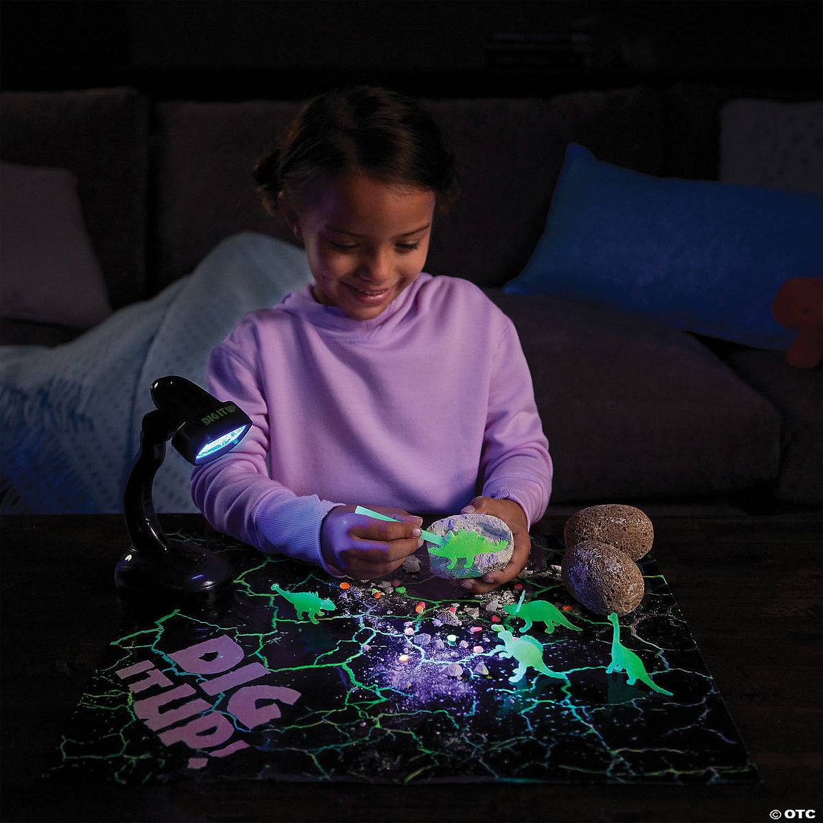 Dig It Up! Glow in the Dark Dinosaur Cover