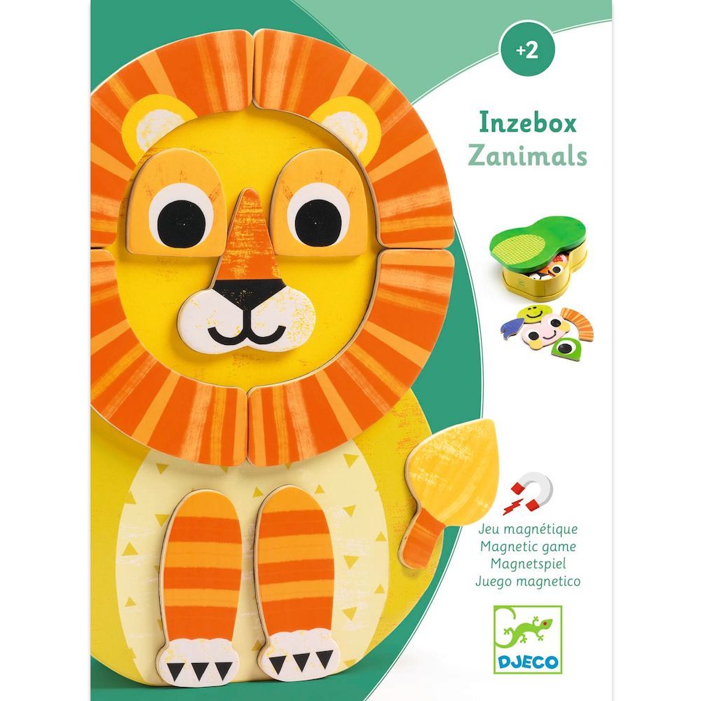 InZeBox Wooden Magnetics: Zanimals Cover