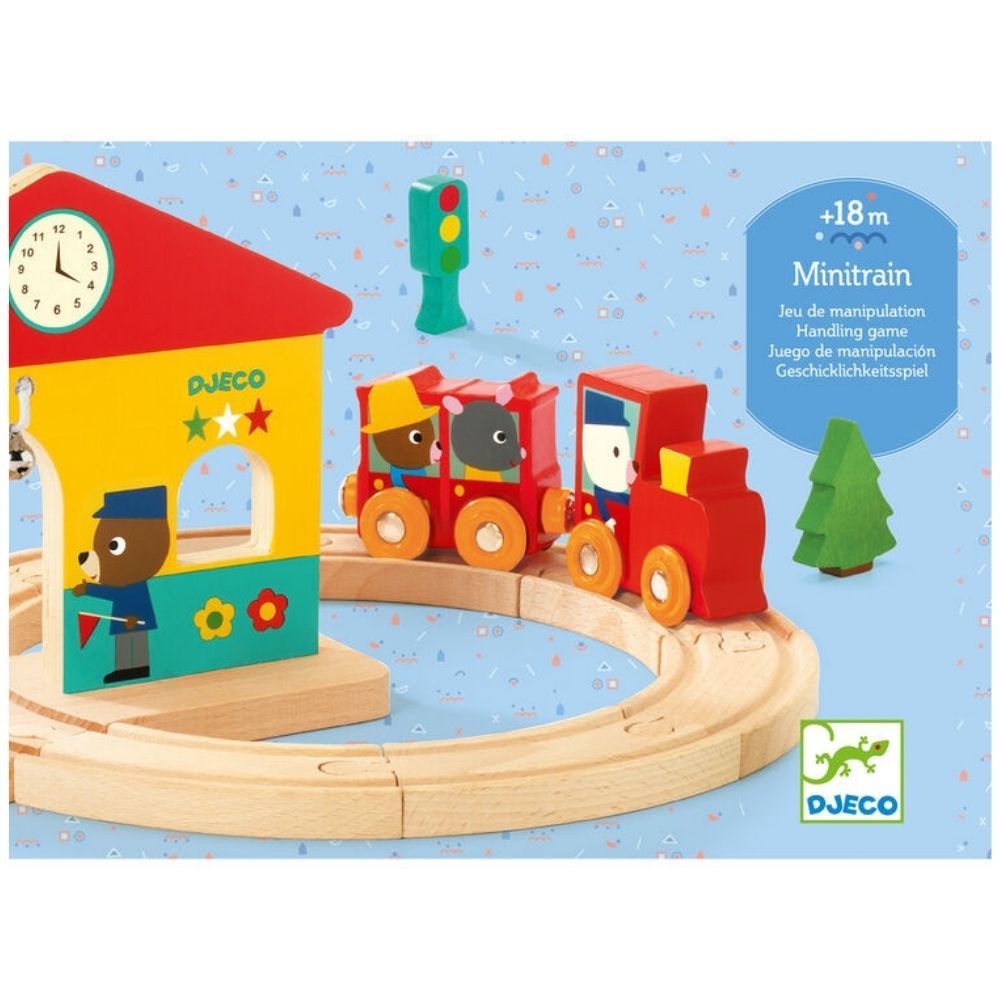 Wooden Mini Train Set Cover