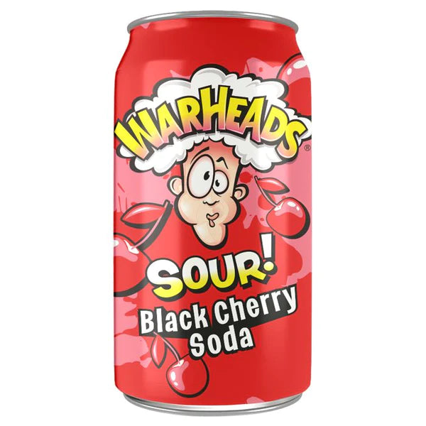 Black Cherry Warheads Soda Cover