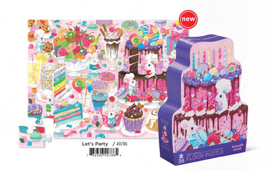 Tomfoolery Toys | Let's Party: 36pc Puzzle