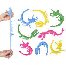 Tomfoolery Toys | Dinosaur Fossil Stretchy String