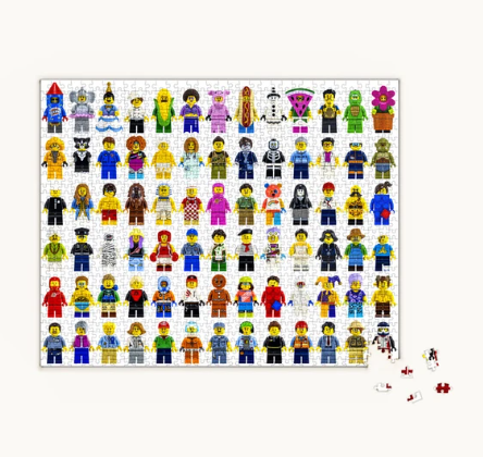 LEGO Minifigure Puzzle Cover