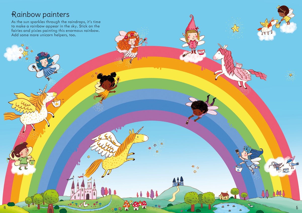 Little First Stickers: Rainbows Cover
