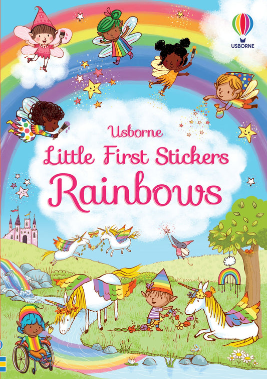Tomfoolery Toys | Little First Stickers: Rainbows